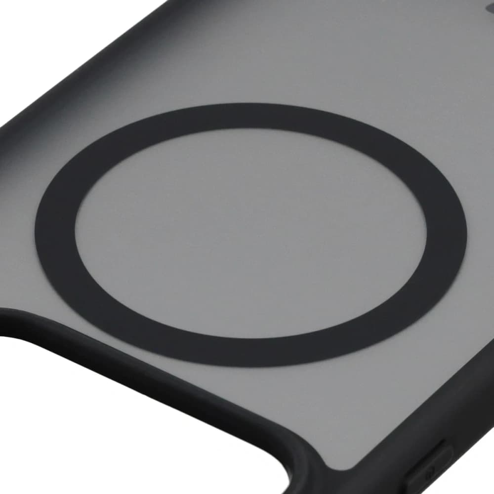 Carcasă Bizon MatteO Magnetic Realme GT 8 Pro negru fumuriu
 - 3