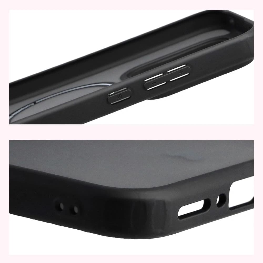 Carcasă Bizon MatteO Magnetic Realme GT 8 Pro negru fumuriu
 - 5