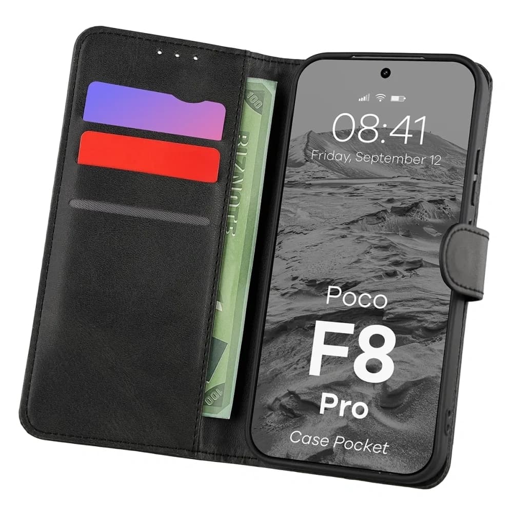 Bizon Case Pocket Xiaomi POCO F8 Pro black - 1