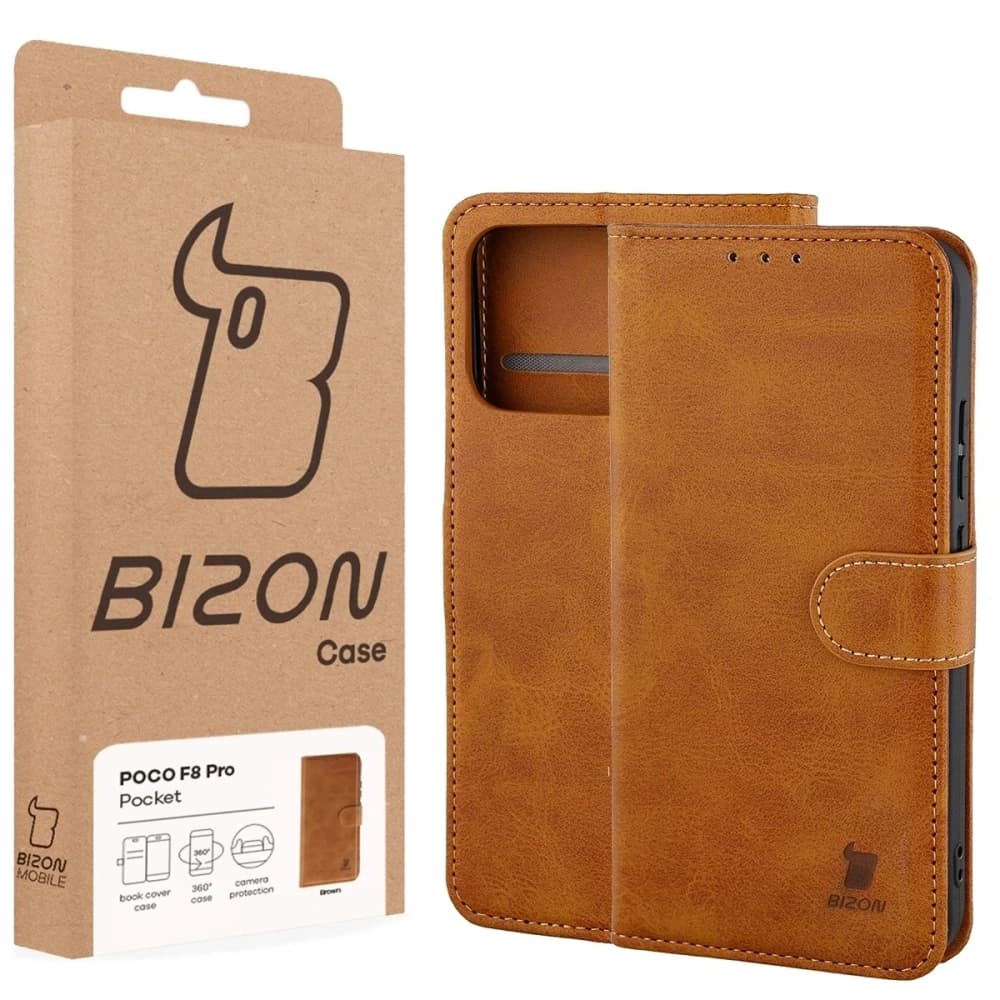 Bizon Case Pocket Xiaomi POCO F8 Pro brown - 6