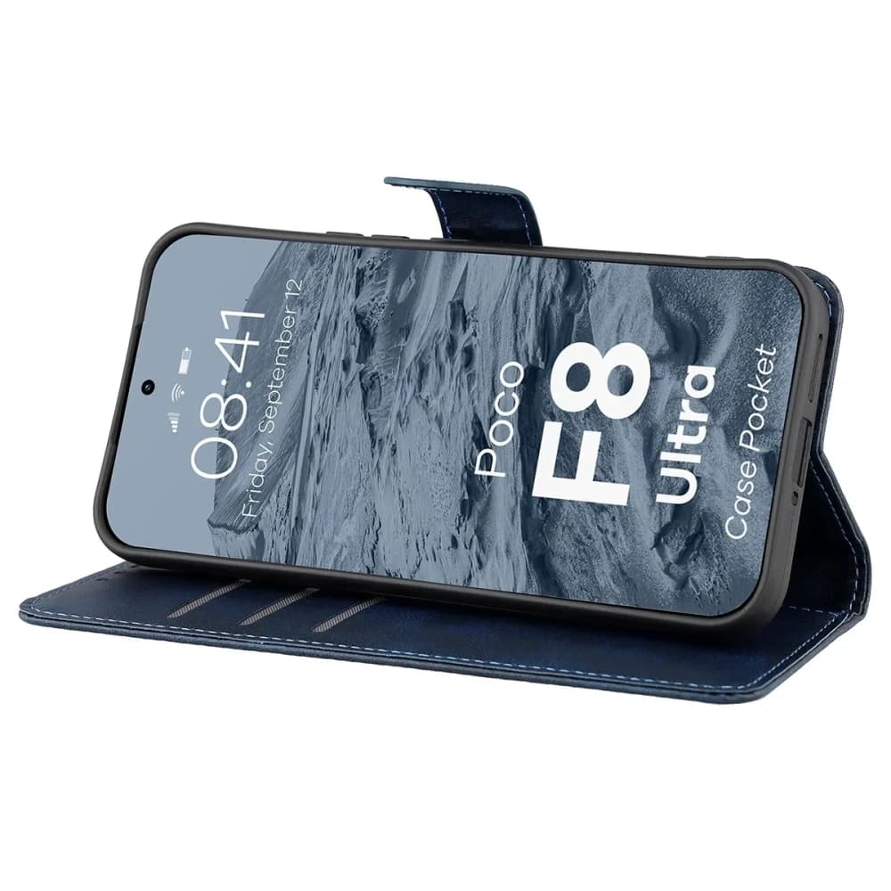 Bizon Case Pocket Xiaomi POCO F8 Ultra navy blue - 5