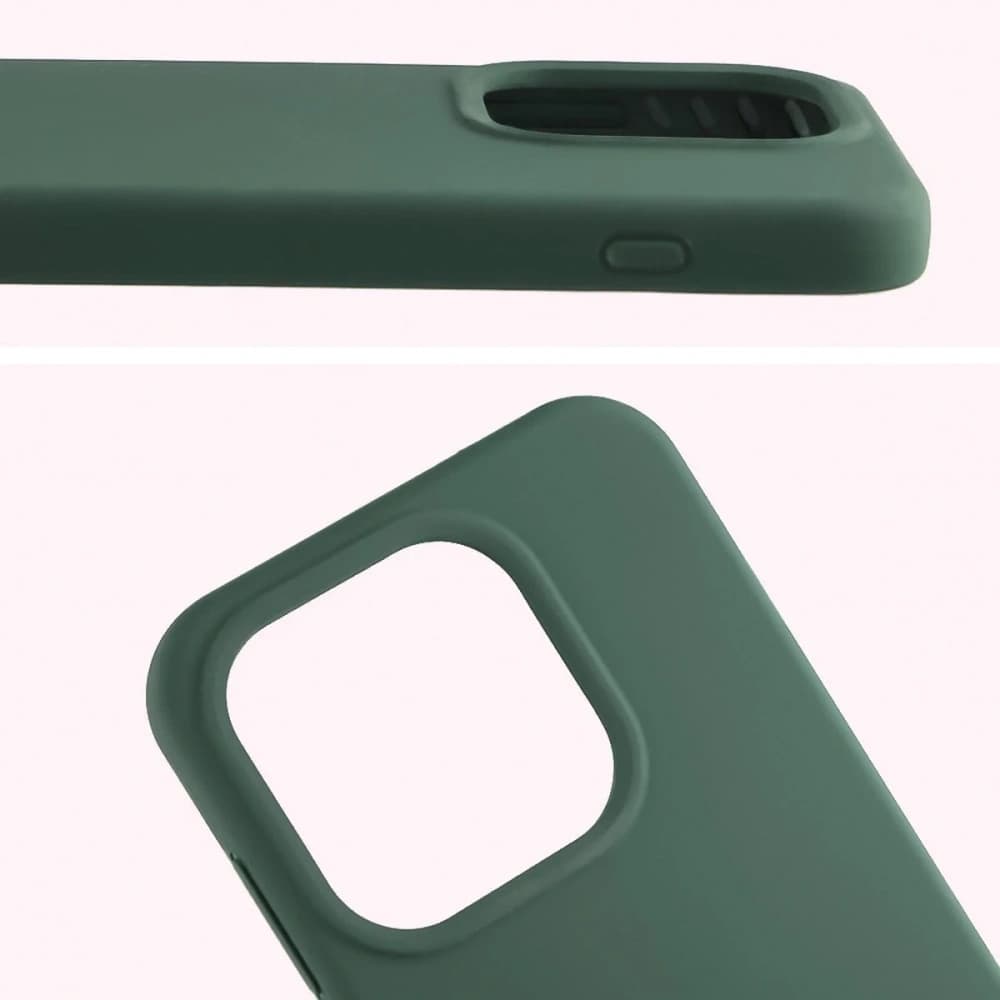Carcasă Bizon Soft OnePlus 15 verde închis
 - 5