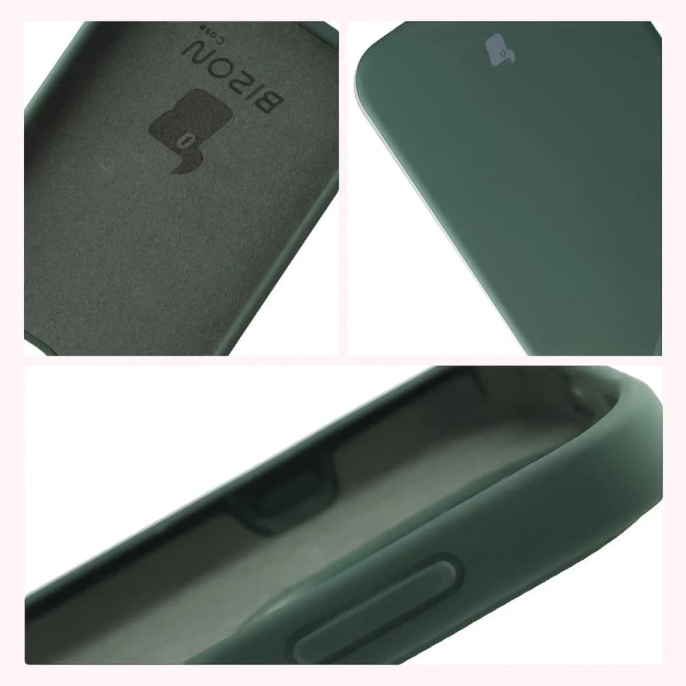 Carcasă Bizon Soft OnePlus 15 verde închis
 - 6