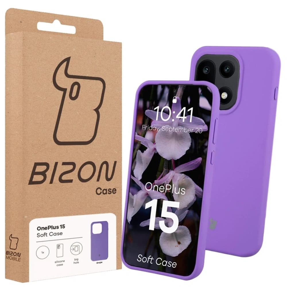 Carcasă Bizon Soft OnePlus 15 mov
 - 7