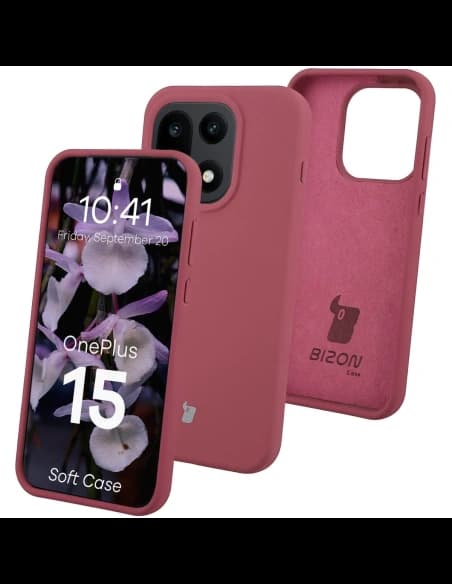 Bizon Soft Case OnePlus 15 dunkelviolett
