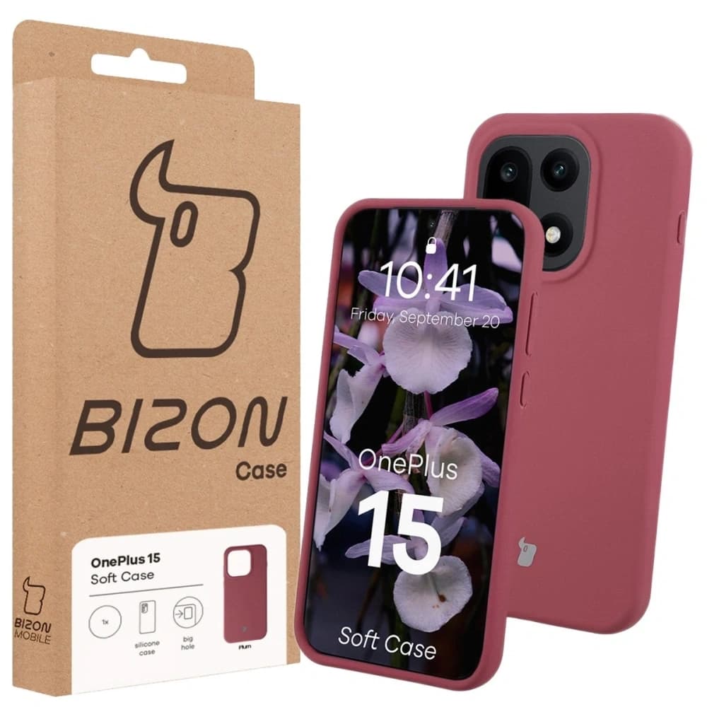 Bizon Soft Case OnePlus 15 tmavě fialový
 - 7