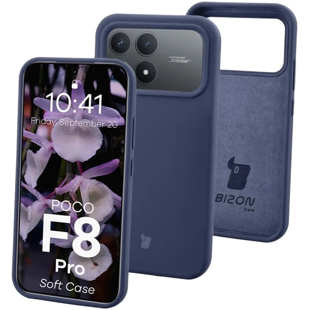Bizon Soft Case Xiaomi POCO F8 Pro sötétkék
 - 1