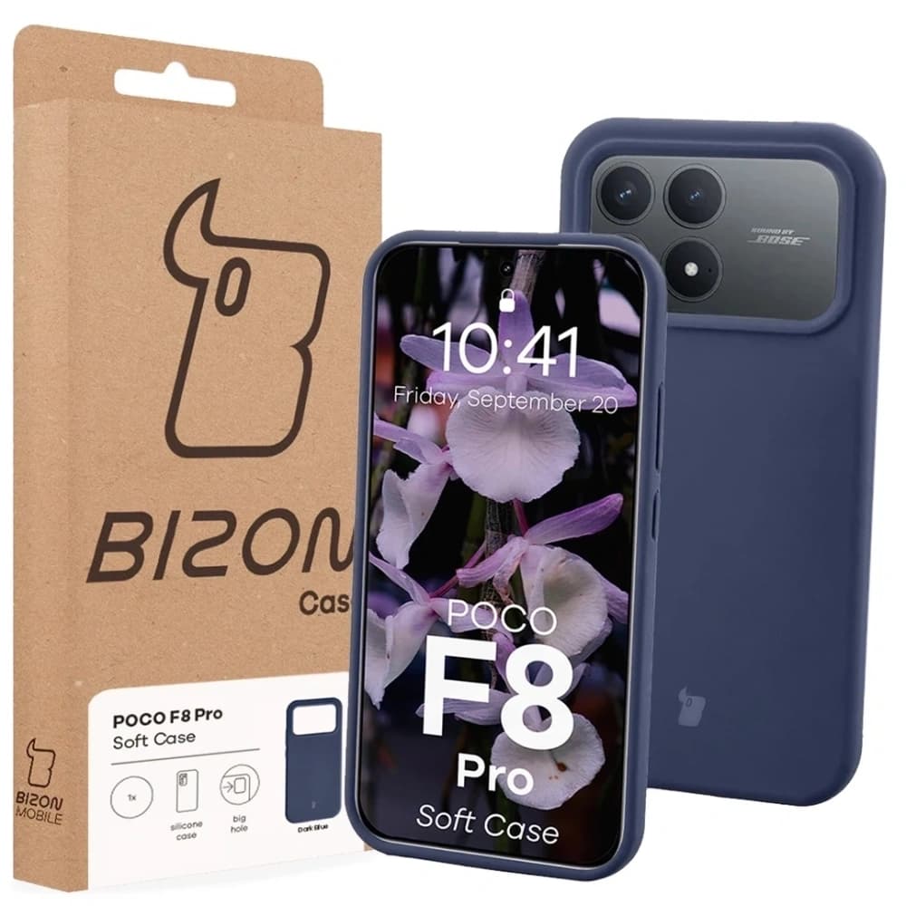 Bizon Soft Case Xiaomi POCO F8 Pro sötétkék
 - 7