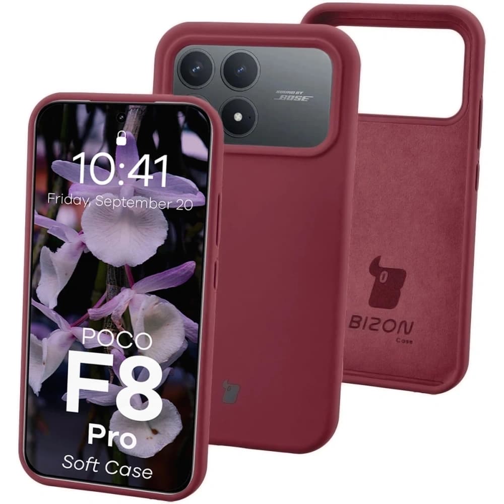 Bizon Soft Case Xiaomi POCO F8 Pro sötétlila
 - 1