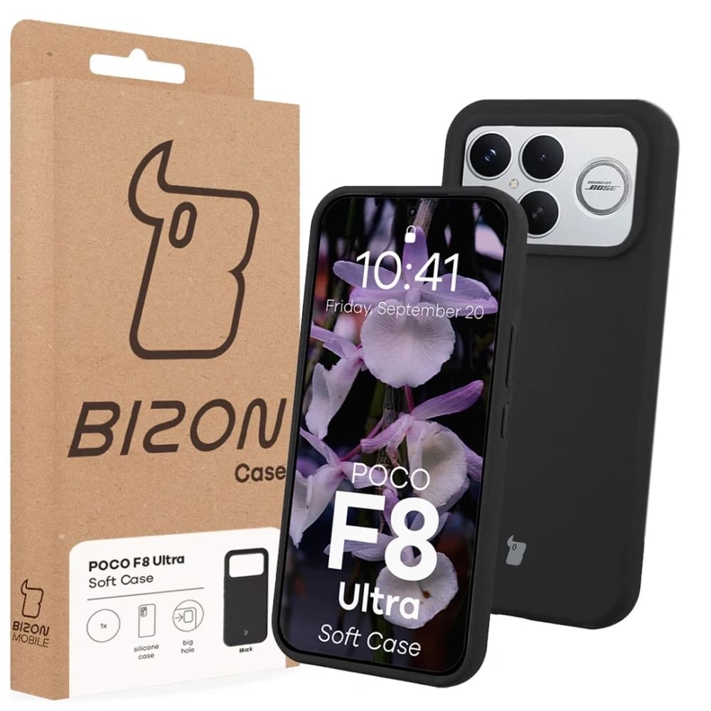 Bizon Soft Case Xiaomi POCO F8 Ultra fekete
 - 7