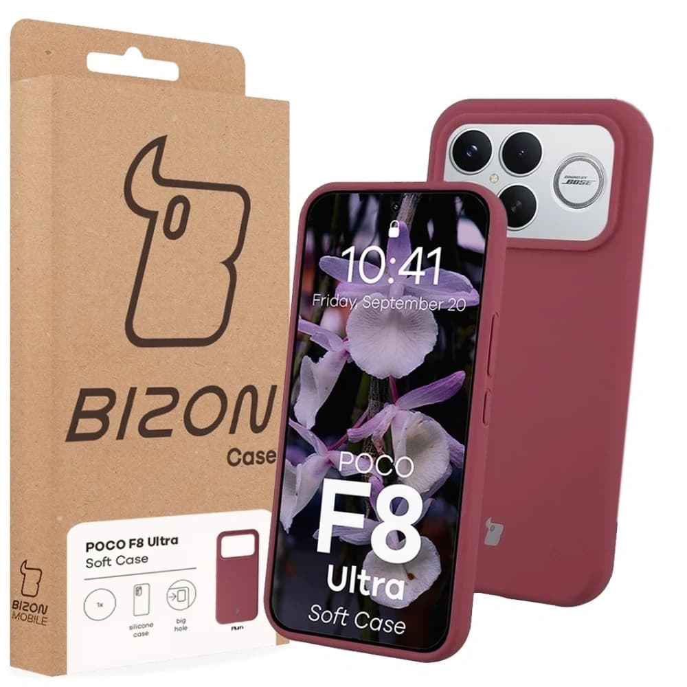 Bizon Soft Case Xiaomi POCO F8 Ultra sötétlila
 - 7