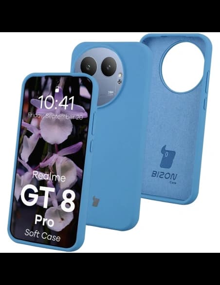 Carcasă Bizon Soft Realme GT 8 Pro albastră
