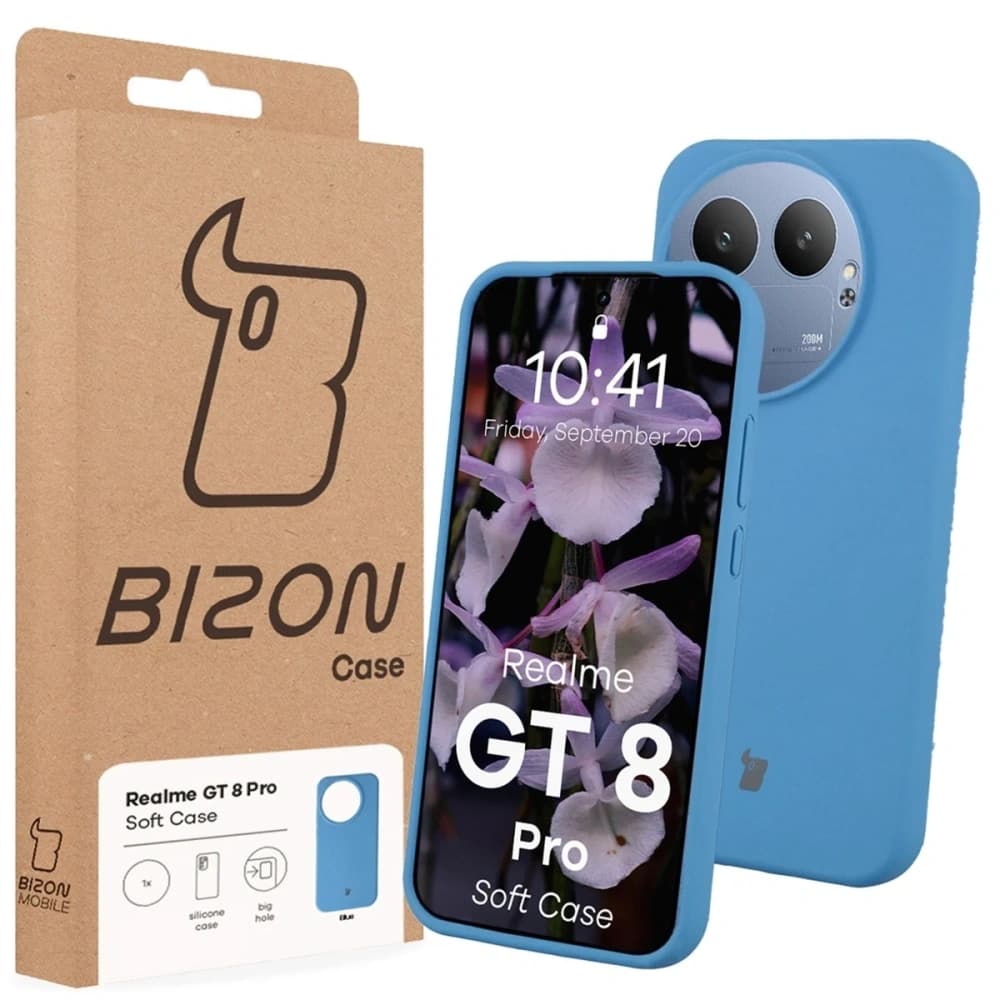 Bizon Soft Case Realme GT 8 Pro blau
 - 7