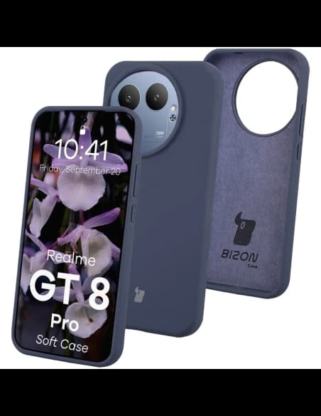 Carcasă Bizon Soft Realme GT 8 Pro albastru închis
