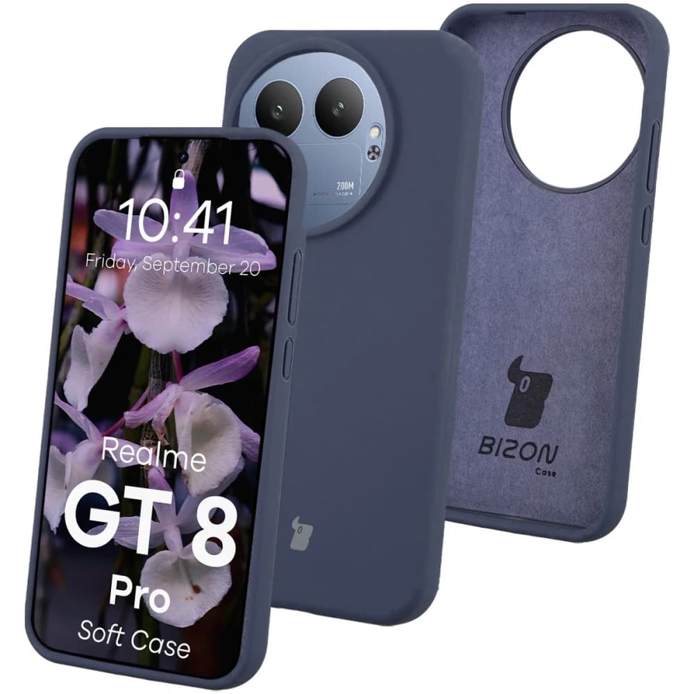 Bizon Soft Case Realme GT 8 Pro dark blue - 1
