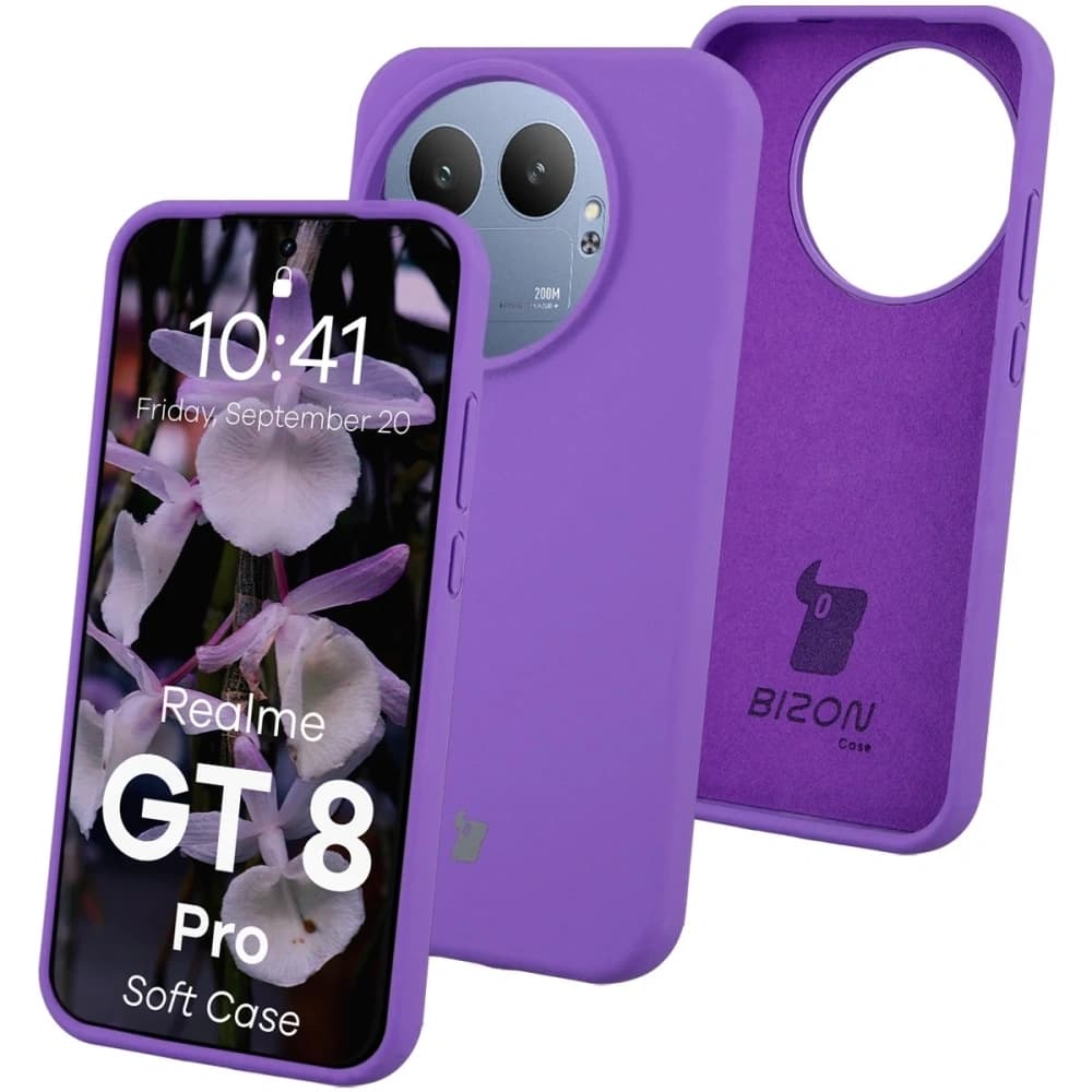 Bizon Soft Case Realme GT 8 Pro lila
 - 1