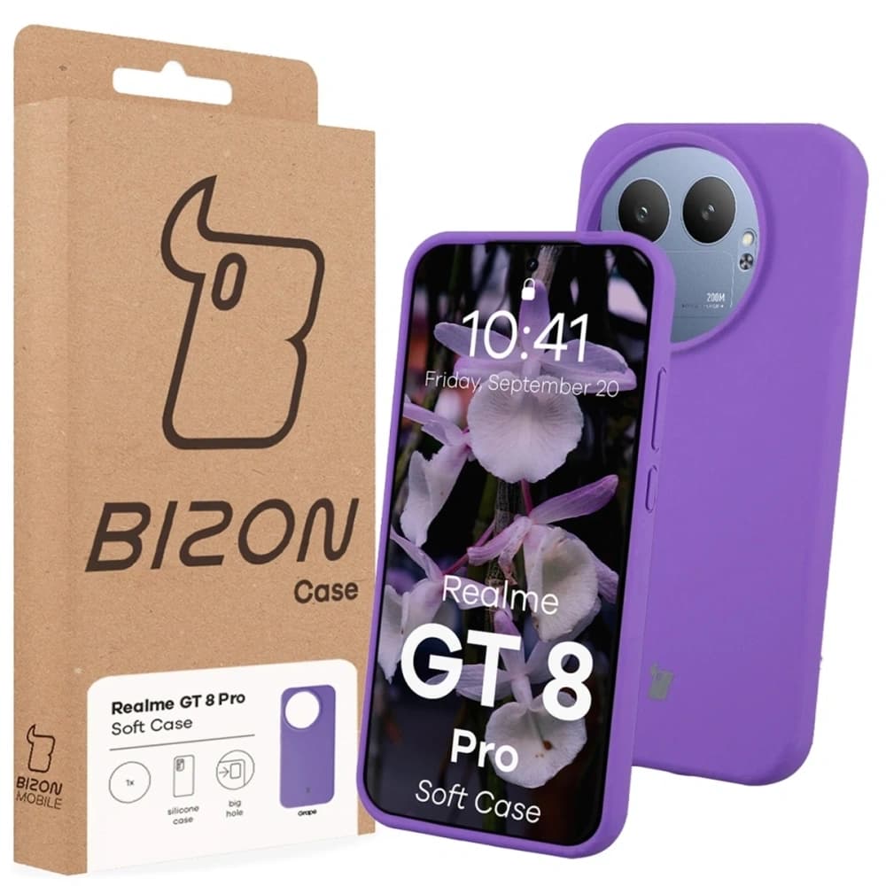 Bizon Soft Case Realme GT 8 Pro lila
 - 7