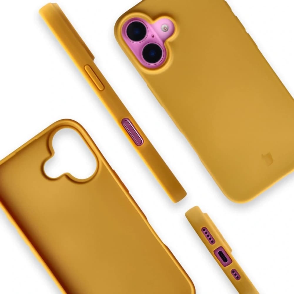 Bizon Case ReLeaf Apple iPhone 16 dunkelgelb
 - 4