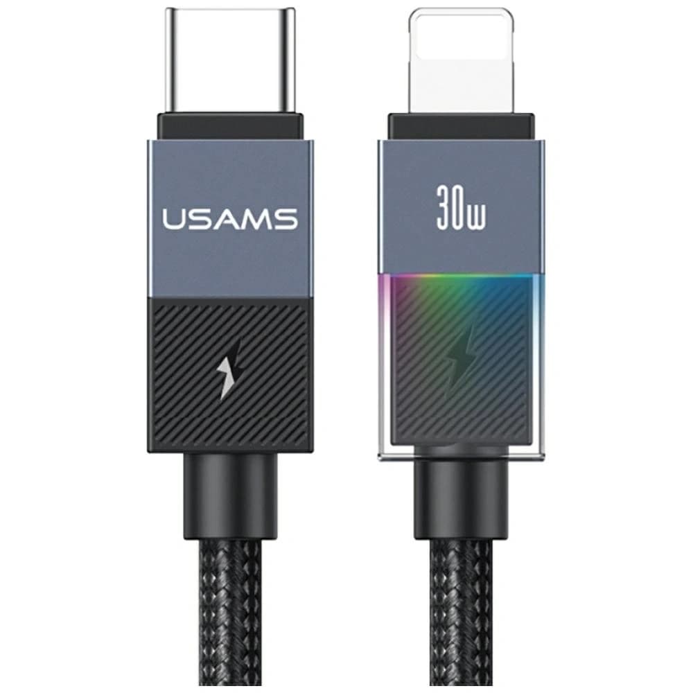 USAMS SJ776 PD 30W Cablu USB-C / Lightning 1.2m oxidat
 - 1