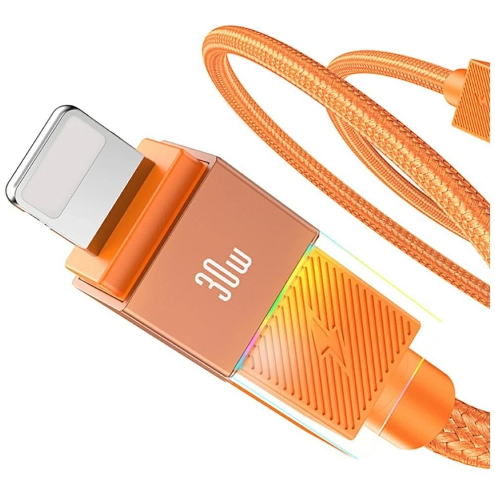 USAMS SJ776 PD 30W Cablu USB-C / Lightning 1.2m oxidat
 - 4