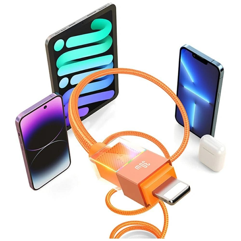 USAMS SJ776 PD 30W Cablu USB-C / Lightning 1.2m oxidat
 - 5