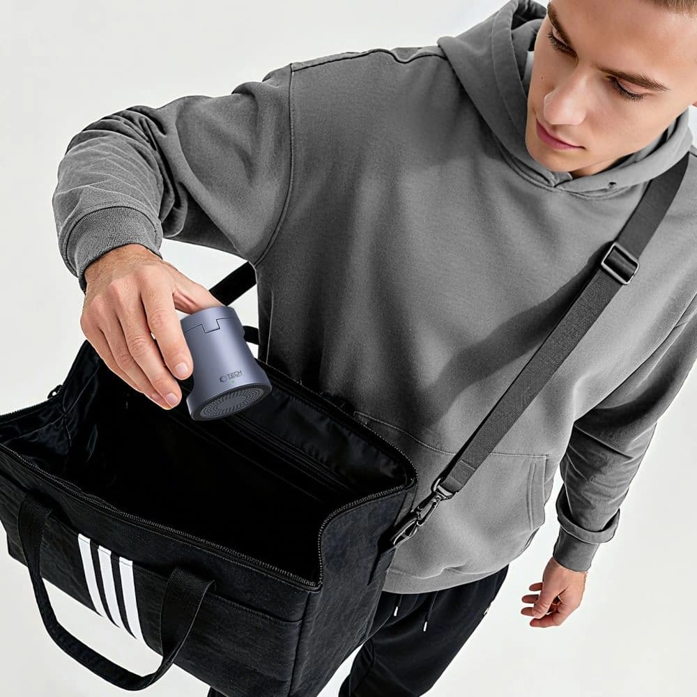 Tech-Protect QI2.2-25W-A48 3in1 Magnetischer MagSafe Wireless Charger Dunkelgrau
 - 8