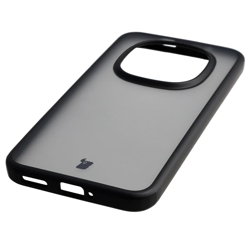 Bizon Case Angelo Xiaomi Redmi Note 15 Pro+ Plus 5G smoked with a black frame - 5