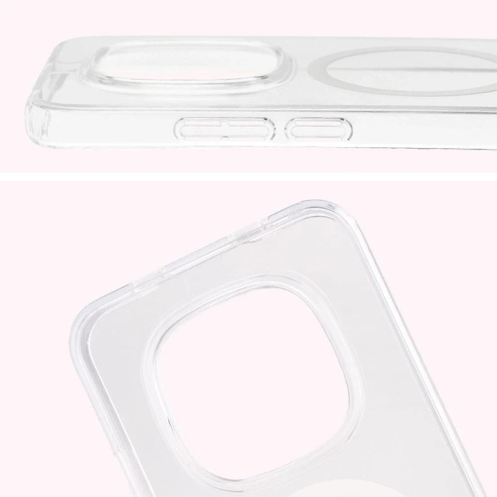 Bizon Case CrystalO Magnetic Xiaomi Redmi Note 15 Pro 5G clear - 4