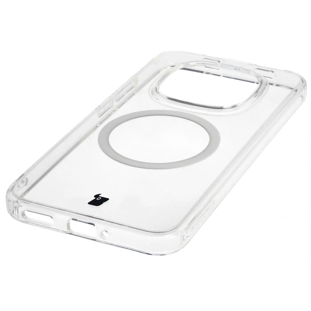 Bizon Case CrystalO Magnetic Xiaomi Redmi Note 15 Pro 5G clear - 6