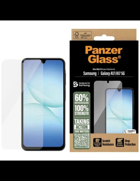 PanzerGlass Ultra-Wide Fit EasyAligner Samsung Galaxy A17 / A17 5G
