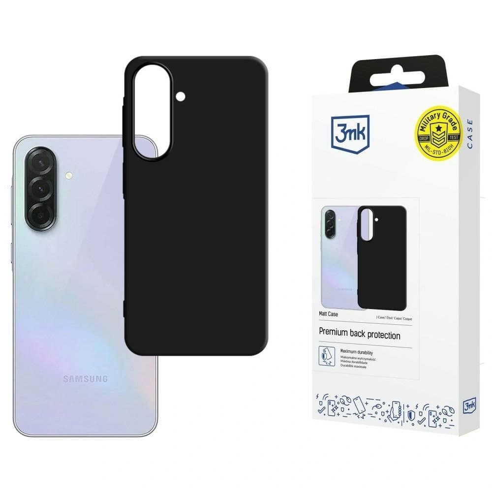 3MK Matt Case Samsung Galaxy A37 černý
 - 1