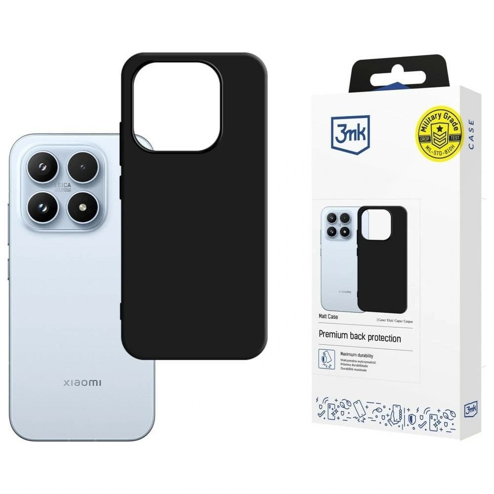 3MK Matt Case Xiaomi 17 fekete
 - 1