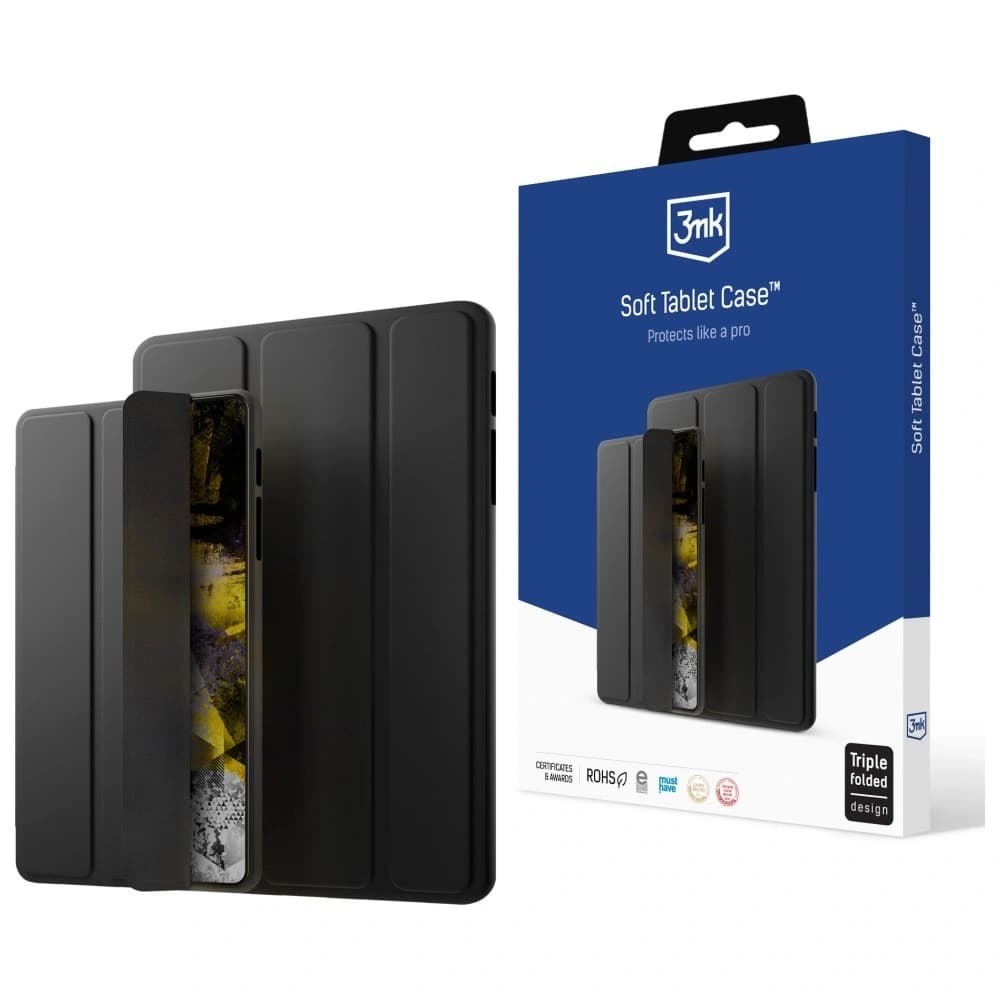 3MK Soft Tablet Case Samsung Galaxy Tab A11+ fekete
 - 1