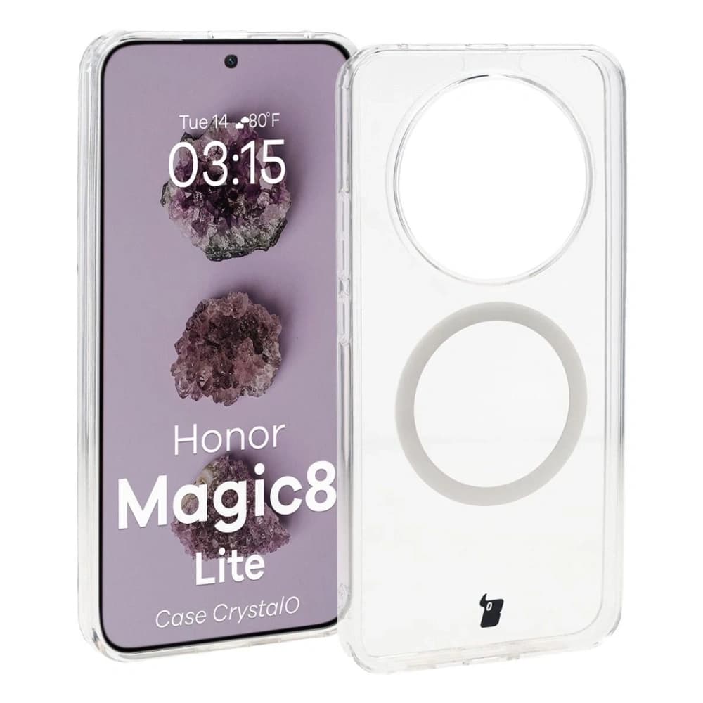 Bizon Case CrystalO Magnetic Honor Magic8 Lite čirý
 - 1