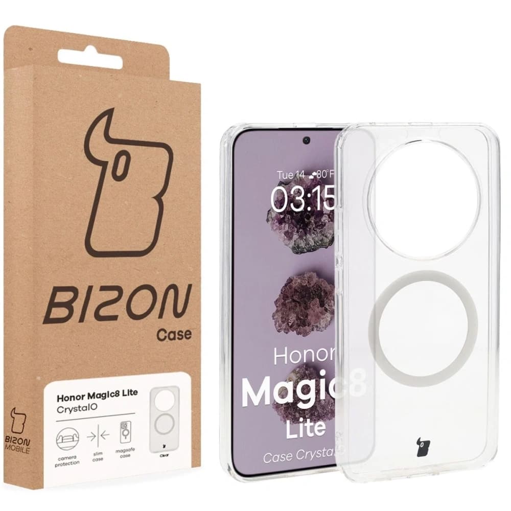 Bizon Case CrystalO Magnetic Honor Magic8 Lite čirý
 - 7