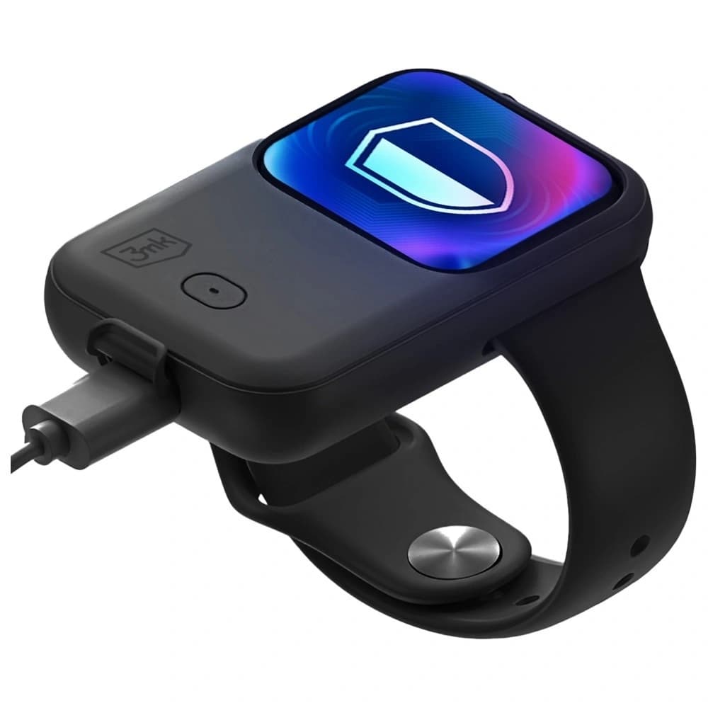 3MK Endurance Powerbank Tok Apple Watch 44/45mm 2.5W 1200mAh USB-C fekete
 - 4