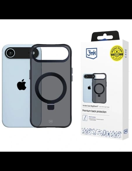 3MK Smoke Case Mag&Stand Apple iPhone Air
