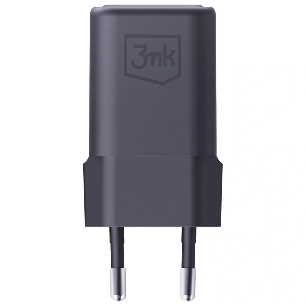 3MK Hyper Töltő PD 33W GaN QC4+ PPS AFC FCP SCP USB-A + USB-C fekete fali töltő
 - 2