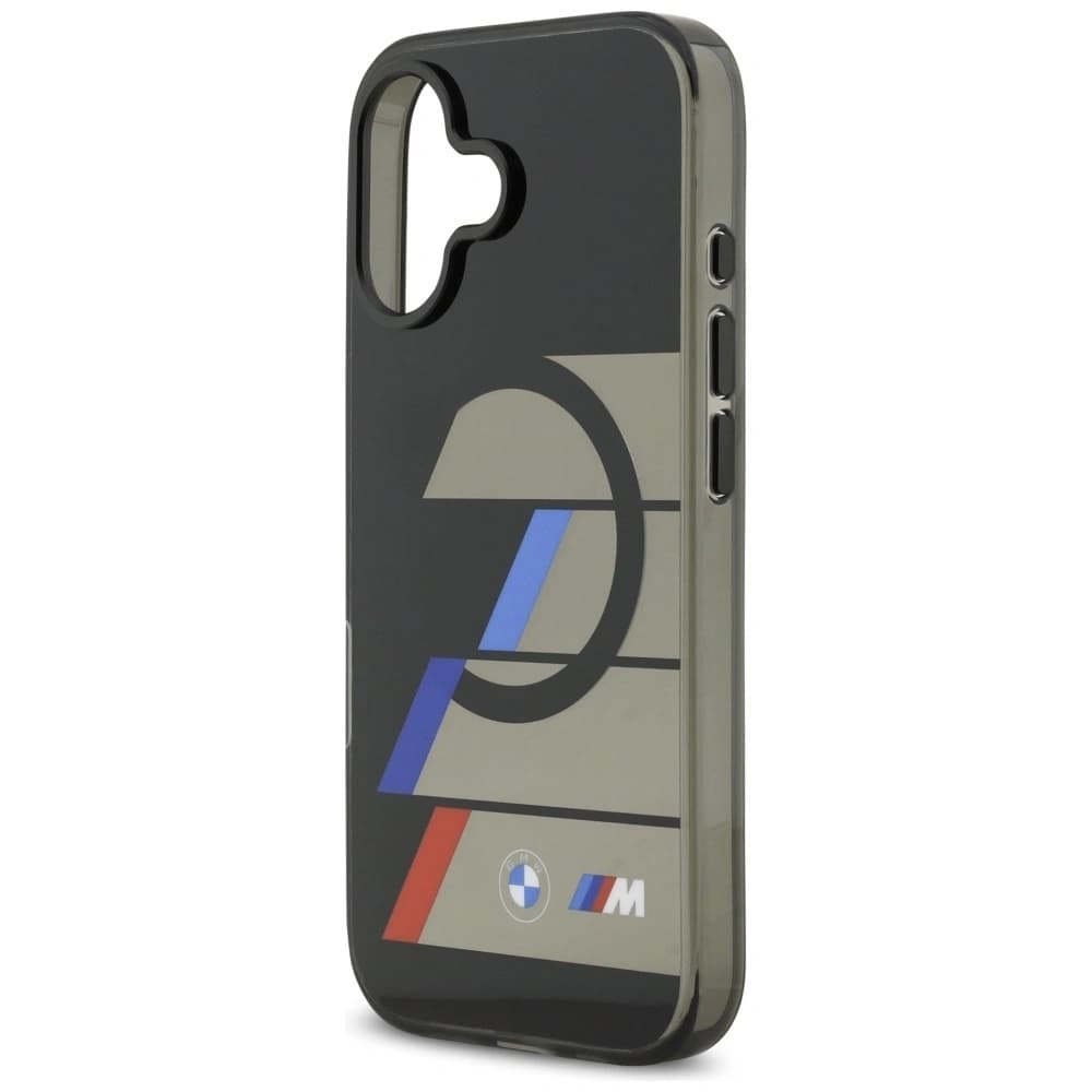 BMW M IML Metallknöpfe Tricolor Linien MagSafe Apple iPhone 17 schwarz
 - 6