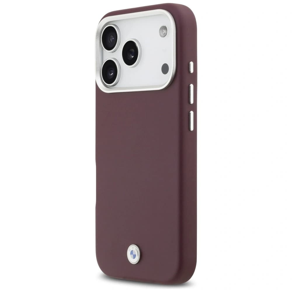 Semn BMW Full Wrapped Metal MagSafe Apple iPhone 17 Pro roșu
 - 2