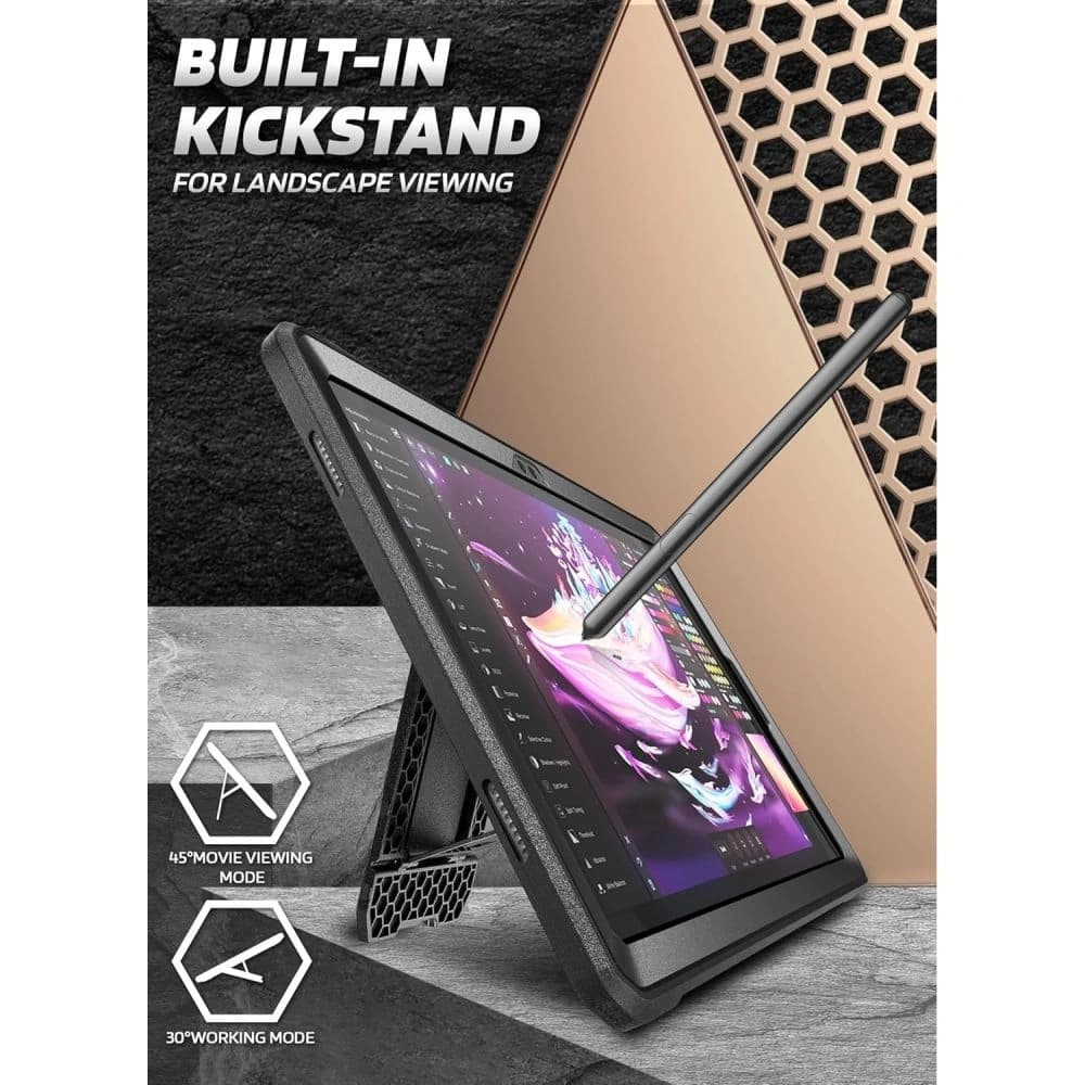 Supcase Unicorn Beetle Pro Samsung Galaxy Tab A11+ Plus 11.0 X230 / X235 / X236 Fekete
 - 7