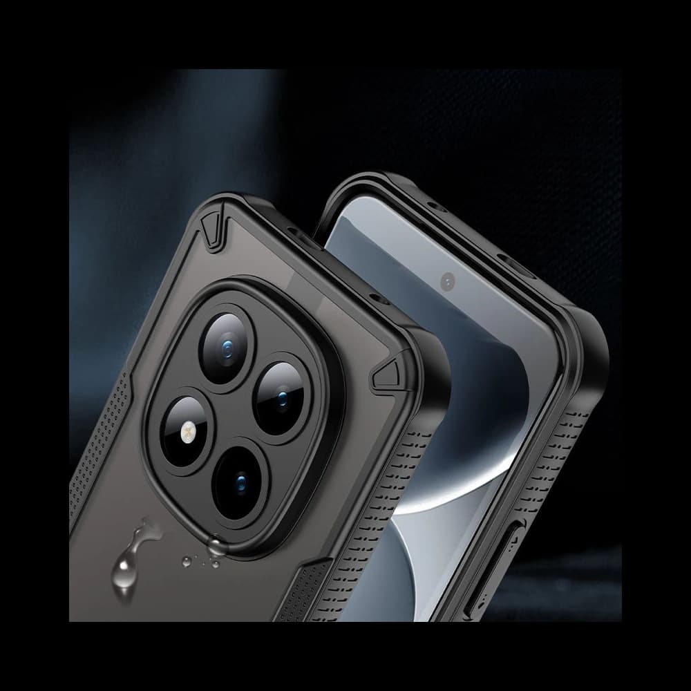 Tech-Protect Rugged Shield MagSafe Xiaomi Poco M8 Pro / Redmi Note 15 Pro+ Plus 5G Matte Black - 3