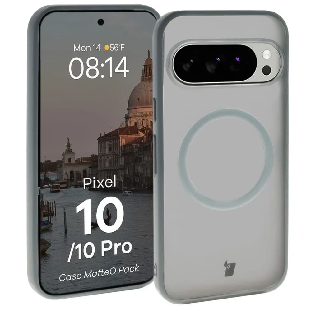 Bizon MatteO Magnetic Pack Google Pixel 10 / 10 Pro smoky gray - 3