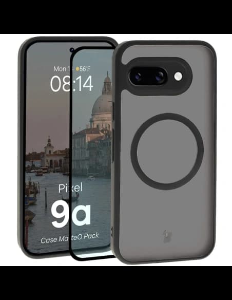 Bizon MatteO Magnetic Pack Google Pixel 9a smoky black
