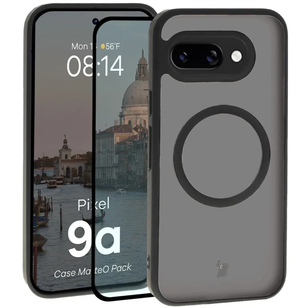 Bizon MatteO Magnetic Pack Google Pixel 9a smoky black - 1