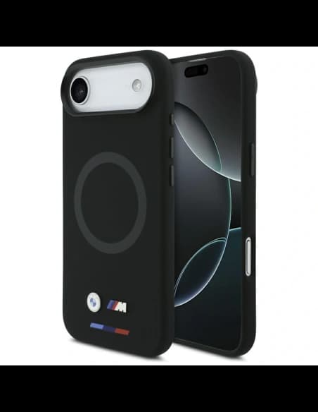 BMW M Silikonové Logo MagSafe Apple iPhone Air černé

