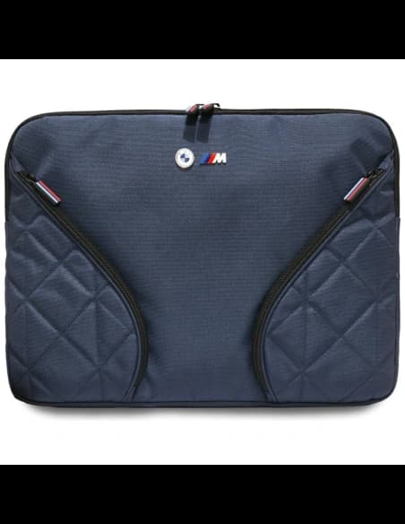 BMW Nylon Pockets&Metal Logo Sleeve 16" albastru marin