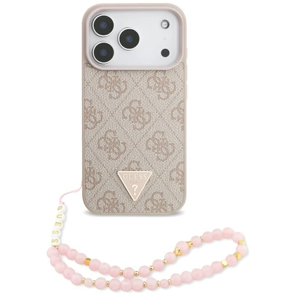 Guess 4G Strap Triangle Logo MagSafe Apple iPhone 17 Pro roz - 1