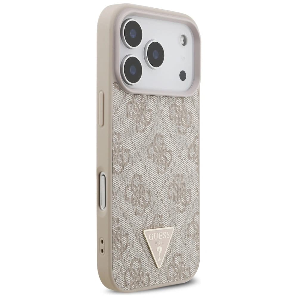 Guess 4G Strap Triangle Logo MagSafe Apple iPhone 17 Pro roz - 4