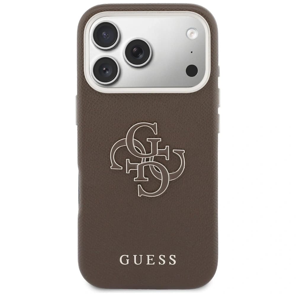 Guess FW Resin Logo Apple iPhone 17 Pro Max braun
 - 3